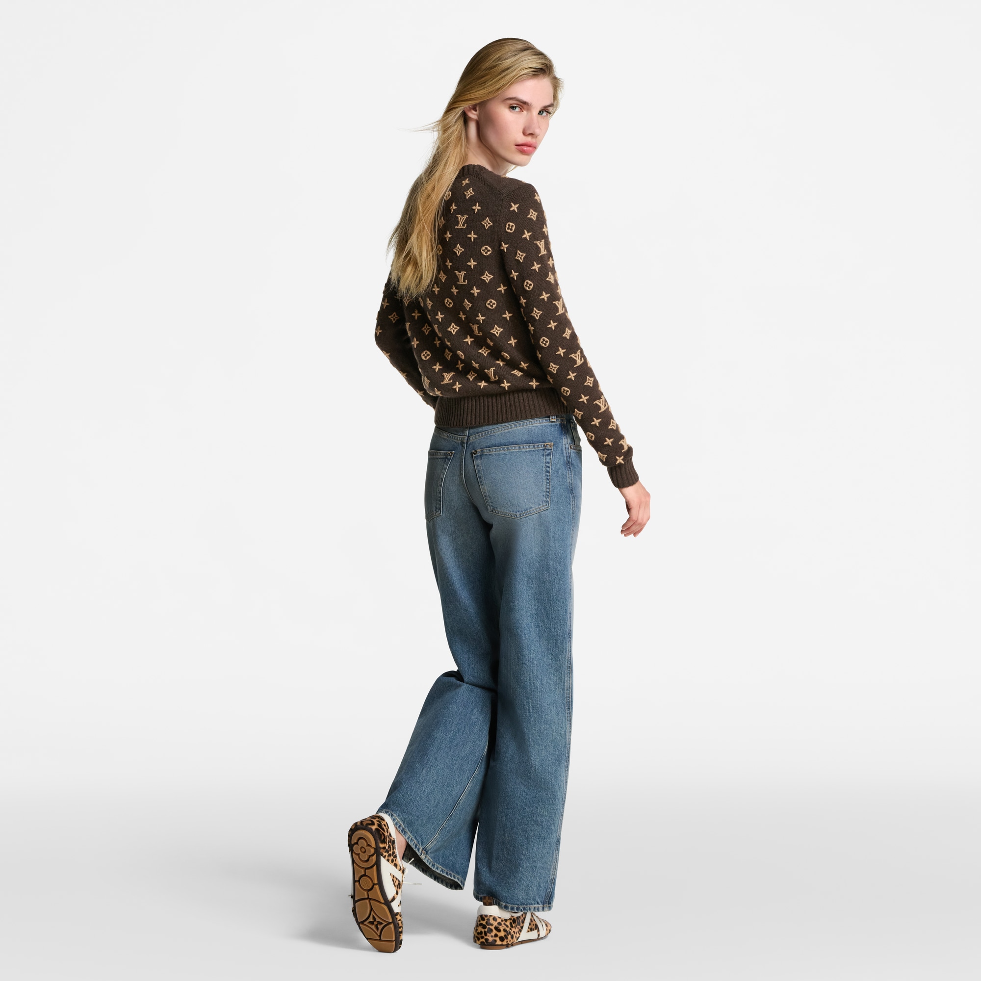 Louis Vuitton 3Dグローモノグラムニットトップ 3D Monogram Tie Dye Knit Top - Ready-to-Wear | LOUIS VUITTON